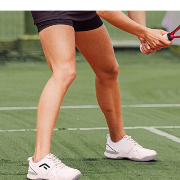 FitVille Court Tennis Pickleball Amadeus V5 Shoes size 10 White NWT - Picture 7 of 12